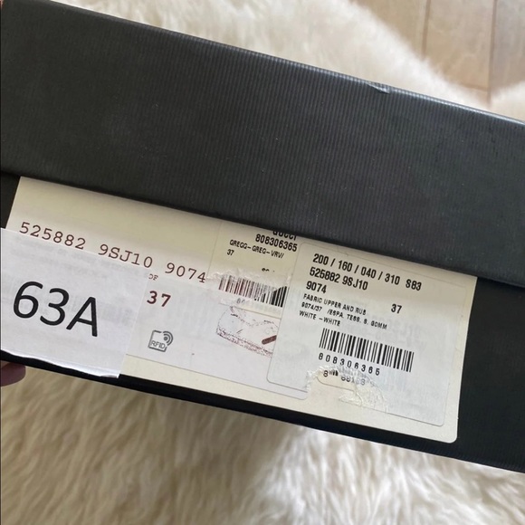 GUCCI LOGO CANVAS ESPADRILLE - Picture 2 of 11